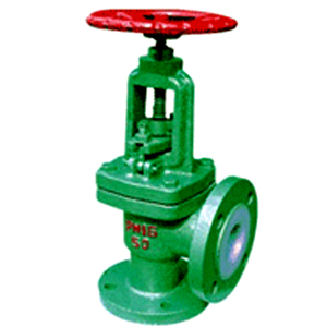 J41F角式襯氟截止閥